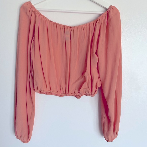 Reformation STUNNING crop top, XS, peach color - Picture 2 of 7